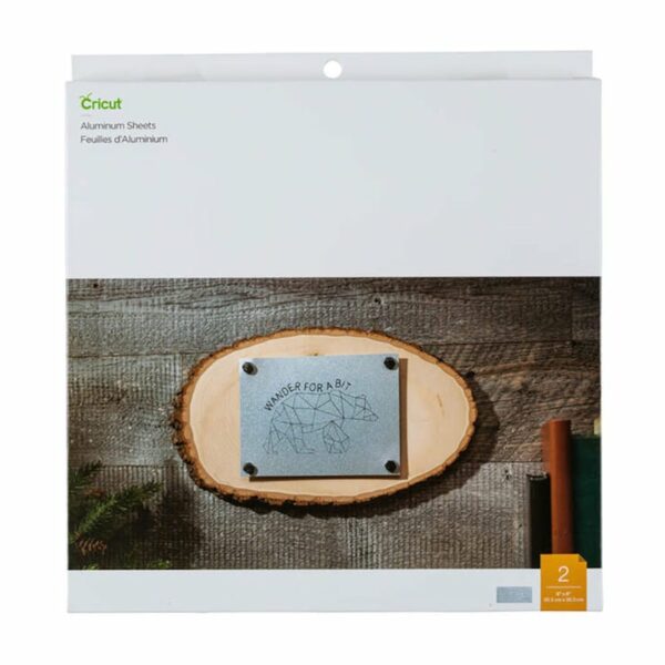 Cricut Aluminiumplatten 20 cm x 20 cm (8" x 8") (2 Stück)