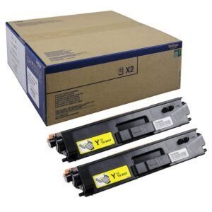 Brother TN-900Y Toner Gelb Doppelpack  Super-Jumbo 12.000S.