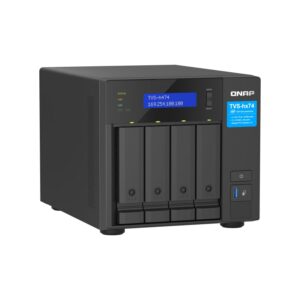 QNAP TVS-h474-PT-8G NAS System 4-Bay Intel Pentium G7400