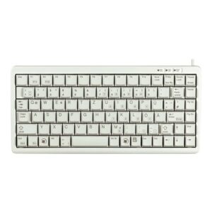 Cherry G84-4100 Compact Kabelgebundene Tastatur USB hellgrau