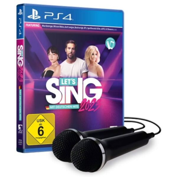 Lets Sing 2023 + 2 Mics - PS4