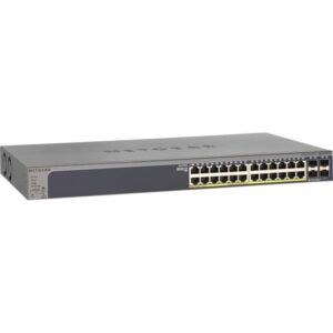 Netgear GS728TP v2 ProSafe 24x Smart Gigabit PoE+ Pro Switch (+4x SFP GBIC)