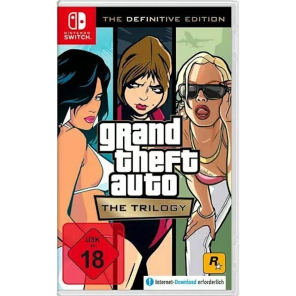 GTA Trilogy - Definitive Edition - Nintendo Switch USK 18