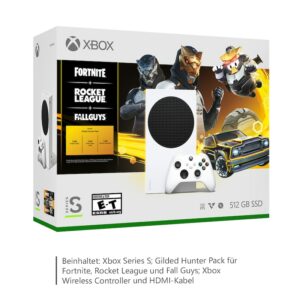 Microsoft Xbox Series S 512GB - Gilded Hunter Bundle