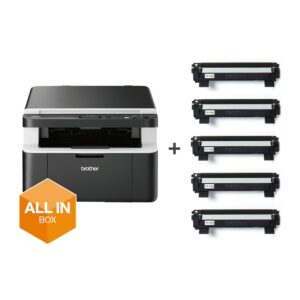 Brother  S/W-Laserdrucker Scanner Kopierer WLAN DCP1612WVBG1