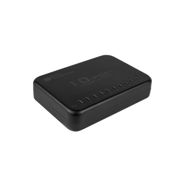 Good Connections USB-C-Desktop-Schnellladestation 120W 10-Port schwarz