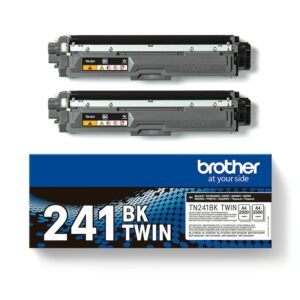 Brother TN-241BKTWIN Original Toner Schwarz je ca. 2.500 Seiten (2 Stück)