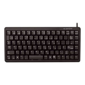 Cherry G84-4100 Compact Kabelgebundene Tastatur US Layout mit € USB schwarz