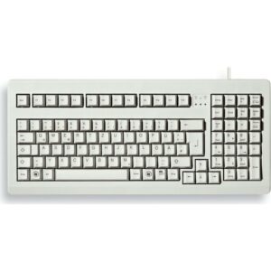 Cherry G80-1800 Kabelgebundene Tastatur DE Layout USB hellgrau