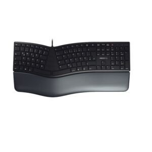 CHERRY KC 4500 ERGO Kabelgebundenen Tastatur US Layout mit Euro Symbol schwarz