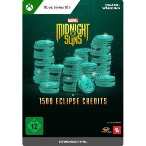 Marvels Midnight Suns 1500 Eclipse Credits - XBox Series S|X Digital Code DE