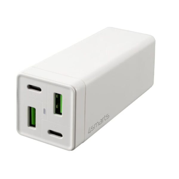 4smarts Ladestation MultiGaN 65W mit Quick Charge weiß