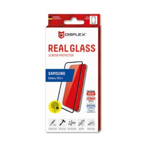 Displex Displayschutz Real Glass 3D für Samsung Galaxy S21+ schwarz
