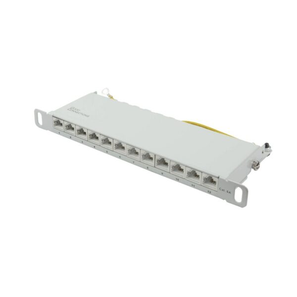 Good Connections Patch Panel 10" Cat. 6A 12-Port 0