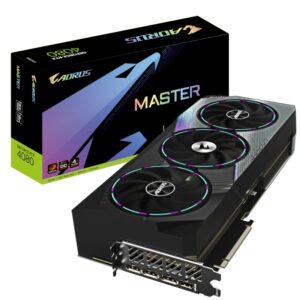 GIGABYTE AORUS GeForce RTX 4080 Master 16GB GDDR6X Grafikkarte 1xHDMI