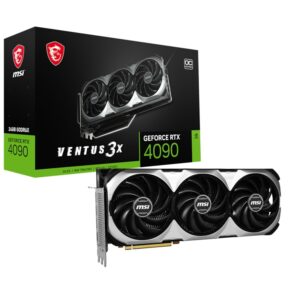 MSI GeForce RTX 4090 Ventus 3X OC 24GB GDDR6X Gaming Grafikkarte 3xDP/HDMI