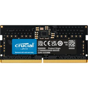16GB (1x16GB) Crucial DDR5-5600 CL 46 SO-DIMM RAM Notebook Speicher