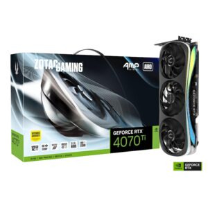 ZOTAC GAMING GeForce RTX 4070Ti AMP Extr. AIRO 12GB GDDR6X Grafikkarte 3xDP/HDMI