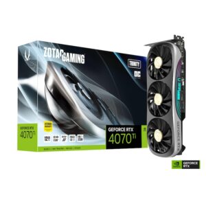 ZOTAC GAMING GeForce RTX 4070Ti TRINITY OC 12GB GDDR6X Grafikkarte 3xDP/HDMI