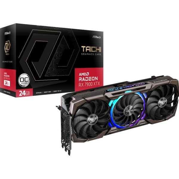 ASROCK Radeon RX 7900 XTX Taichi Gaming OC Grafikkarte 24GB GDDR6 HDMI