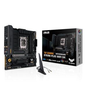 ASUS TUF GAMING B760M-PLUS WIFI D4 mATX Mainboard Sockel 1700 DP/HDMI/USB-C