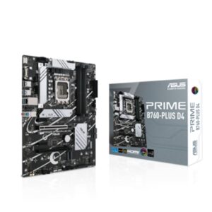 ASUS PRIME B760-PLUS D4 ATX Mainboard Sockel 1700 DP/HDMI/VGA/USB-C
