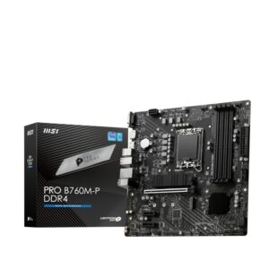 MSI PRO B760M-P DDR4 mATX Mainboard Sockel 1700 M.2/HDMI/USB-C