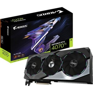 GIGABYTE AORUS GeForce RTX 4070Ti Elite 12GB GDDR6X Grafikkarte 1xHDMI 3xDP