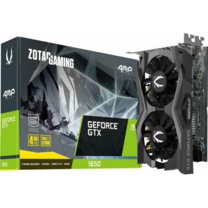 ZOTAC GAMING GeForce GTX 1650 AMP Core 4GB GDDR6 Grafikkarte HDMI/DP/DVI