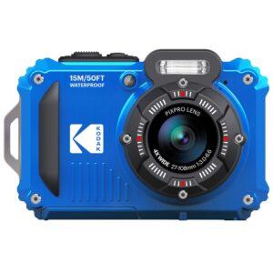 Kodak Pixpro WPZ2 16MP 6x digitaler Zoom Unterwasserkamera Blau
