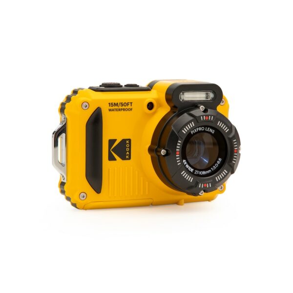 Kodak Pixpro WPZ2 16MP 6x digitaler Zoom Unterwasserkamera Gelb
