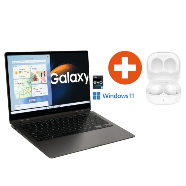 SAMSUNG Galaxy Book3 360 NP730QFG-KA5DE i7-1360P + Samsung Galaxy Buds2