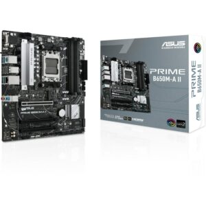 ASUS PRIME B650M-A II mATX Mainboard Sockel AM5 M.2/USB3.2 Typ C/HDMI/DP/VGA