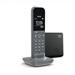 Gigaset CL390A schnurloses Festnetztelefon mit AB dark grey S30852-H2922-B103