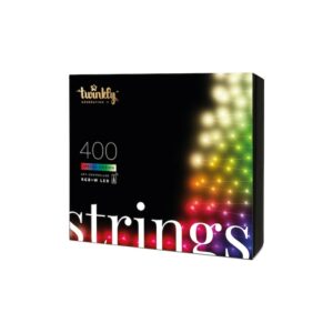 twinkly Smarte Lichterkette STRINGS mit 400 5mm LED RGBW