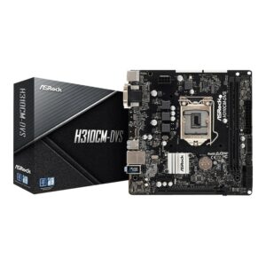 ASRock H310CM-DVS mATX Mainboard Sockel 1151 v2 DVI/VGA/USB3.1 Gen1