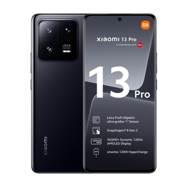 Xiaomi 13 Pro 5G 12/256GB Dual-SIM Smartphone ceramic black EU