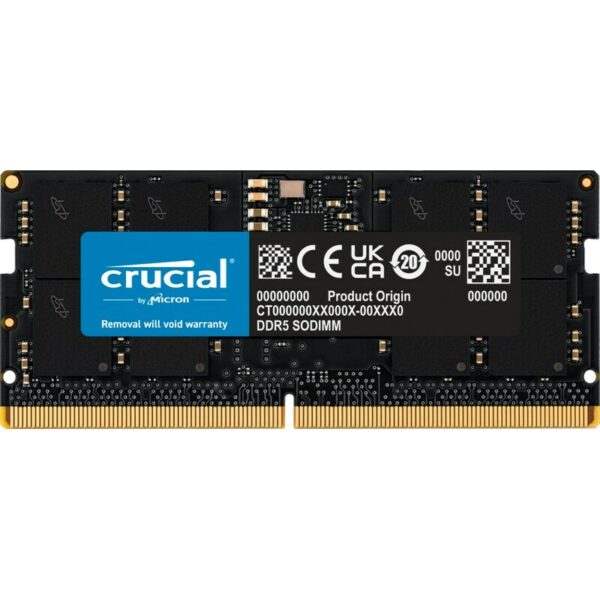 16GB (1x16GB) Crucial DDR5-5200 CL 42 SO-DIMM RAM Notebook Speicher