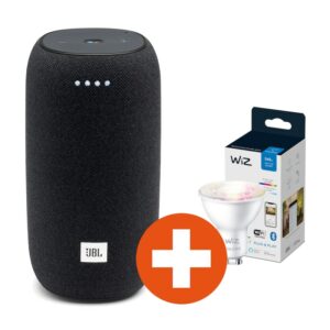 JBL Link Portable Google Sprachsteuerung + WiZ GU10 Spot Tunable White & Col.