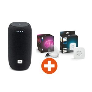 JBL Link Google Sprachsteuerung + Philips Hue Lightguide Ellipse + Bridge V2