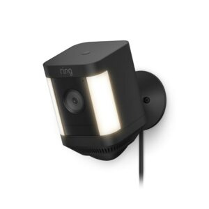 RING Spotlight Cam Plus Plug-In schwarz