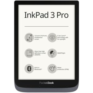 PocketBook InkPad 3 Pro Metallic Grey eReader mit 300 DPI 16GB