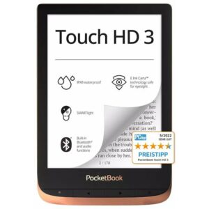 PocketBook Touch HD 3 Spicy Copper eReader mit 300 DPI 16GB