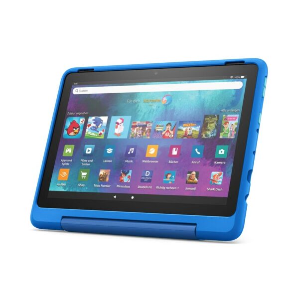 Amazon Fire HD 10 Kids Pro Tablet WiFi 32GB Kid-Friendly Case "Raumschiffe" blau