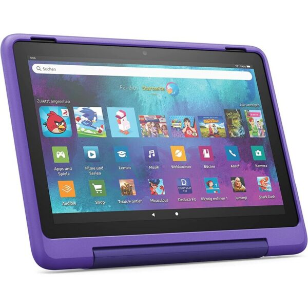 Amazon Fire HD 10 Kids Pro Tablet WiFi 32GB Kid-Friendly Case "Graffiti" violett