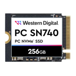 WD PC SN740 NVMe SSD 256 GB M.2 2230 PCIe 4.0 kompatibel mit Valve Steam Deck™