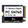 WD PC SN740 NVMe SSD 2 TB M.2 2230 PCIe 4.0 kompatibel mit Valve Steam Deck™