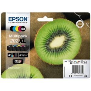 Epson C13T02G74010 Druckerpatronen Multipack 202XL Schwarz