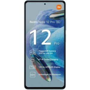 Xiaomi Redmi Note 12 Pro 5G 8/256GB Dual-SIM Smartphone sky blue EU