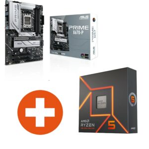 ASUS PRIME X670-P ATX Mainboard Sockel AM5 + AMD Ryzen 5 7600X CPU